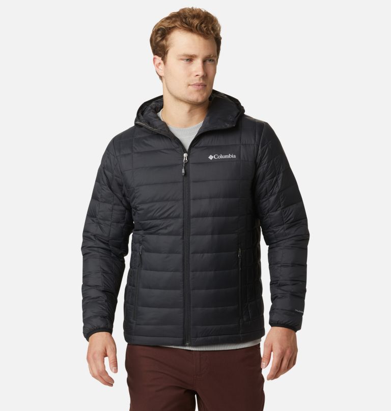 Black Men's Columbia Voodoo Falls 590 Puffer Jacket | BVNZSE-469 - Columbia Outlet Online
