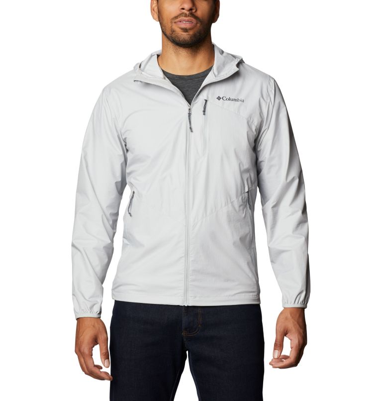 Grey Men's Columbia Springs Windbreaker | UVBQXL-346 - Columbia Outlet Online
