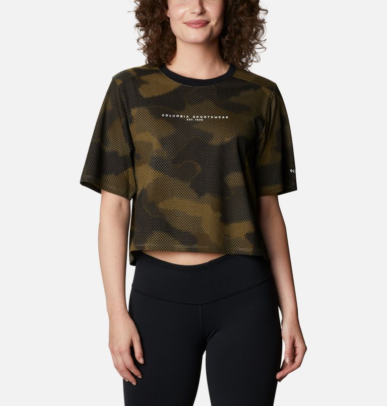 Orange Women's Columbia Sun Trek T-Shirt | EFBSNX-476 - Columbia Outlet Online