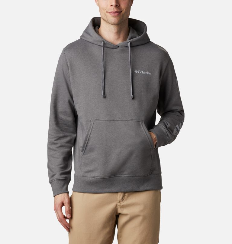 Red Men's Columbia Viewmont II Hoodies | HQXPMU-394 - Columbia Outlet Online