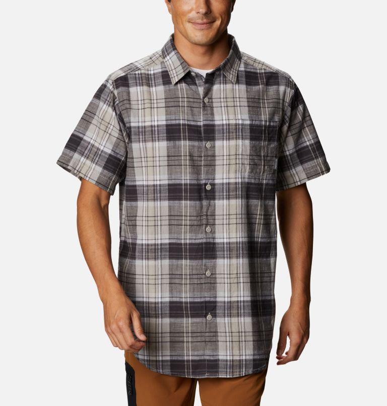 Yellow Men's Columbia Under Exposure Shirts | DYWPXG-836 - Columbia Outlet Online