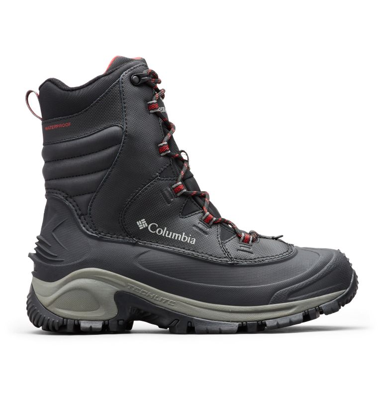 Black Red Men's Columbia Bugaboot III Boots | BNXAQC-962 - Columbia Outlet Online