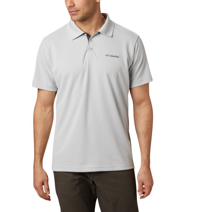 Black Men's Columbia Utilizer Polo | ZEGNHF-867 - Columbia Outlet Online