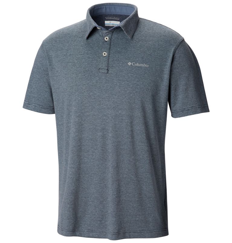 Blue Men's Columbia Thistletown Ridge Polo | KXZTLN-357 - Columbia Outlet Online