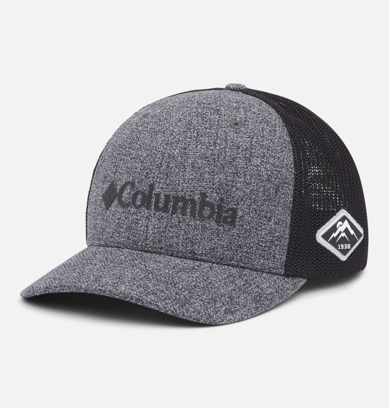 Silver Men's Columbia PHG Mesh Baseball Cap Hats | QYGHWZ-378 - Columbia Outlet Online