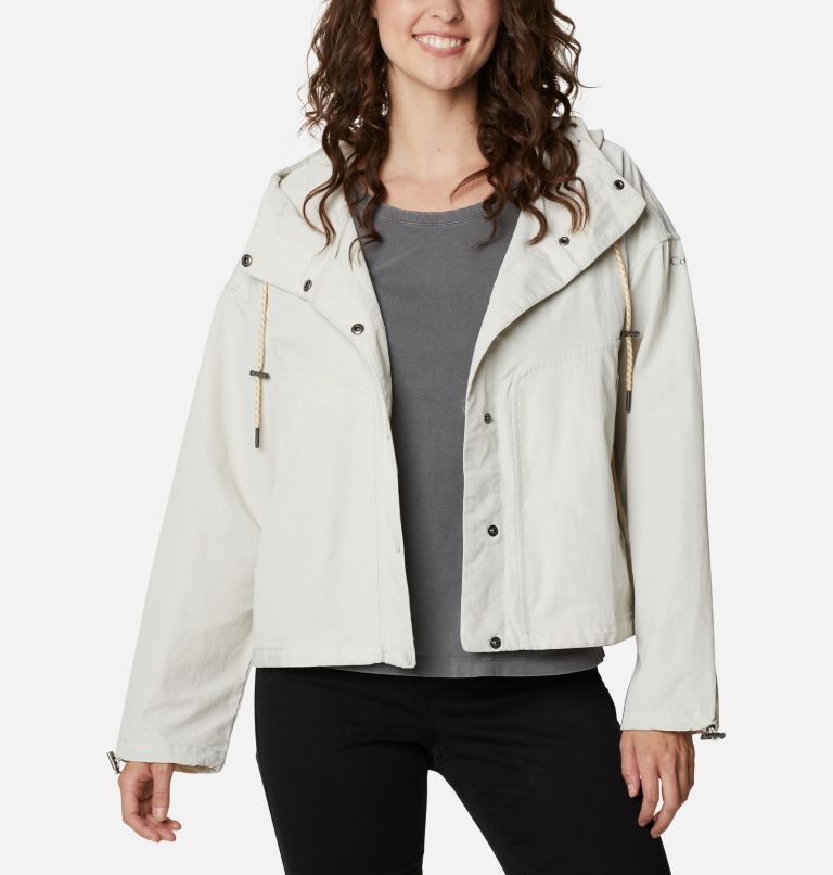 Beige Women's Columbia Day Trippin Windbreaker | QNGFYU-513 - Columbia Outlet Online