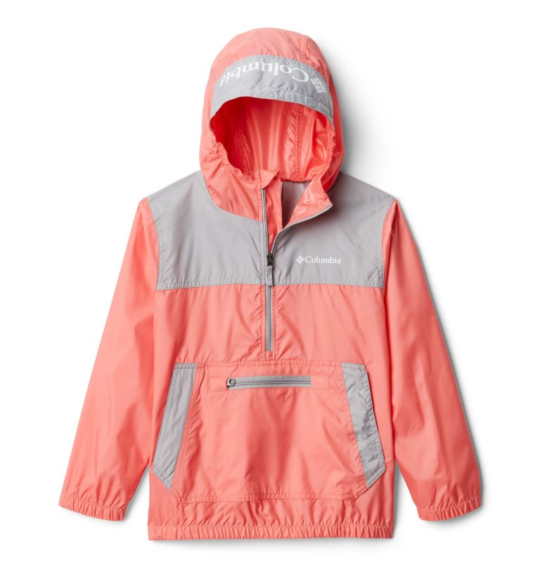Khaki Black Kids' Columbia Bloomingport Windbreaker | MDZIWC-260 - Columbia Outlet Online