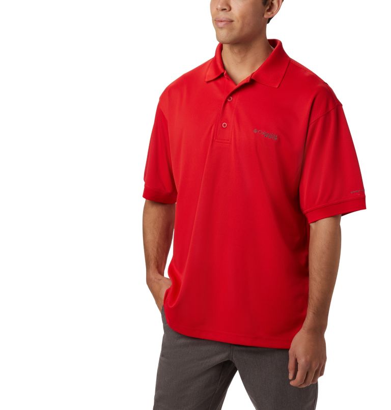 Blue Men's Columbia PFG Perfect Cast Polo | GNVJPO-169 - Columbia Outlet Online