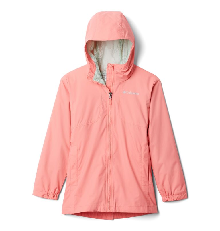 Green Kids' Columbia City Trail Windbreaker | CTWXRI-047 - Columbia Outlet Online