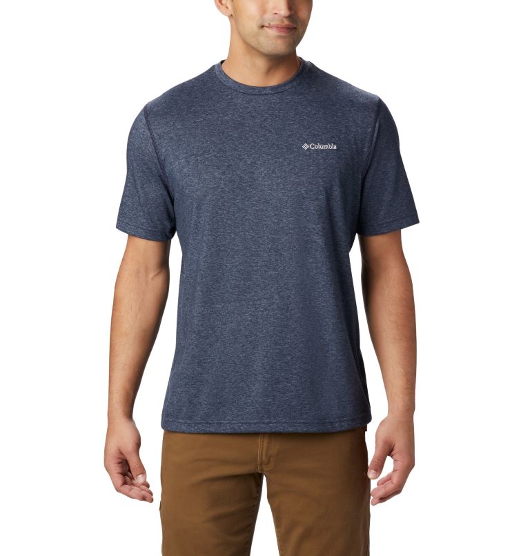 Grey Men's Columbia Thistletown Park T-Shirt | IJRQMB-805 - Columbia Outlet Online