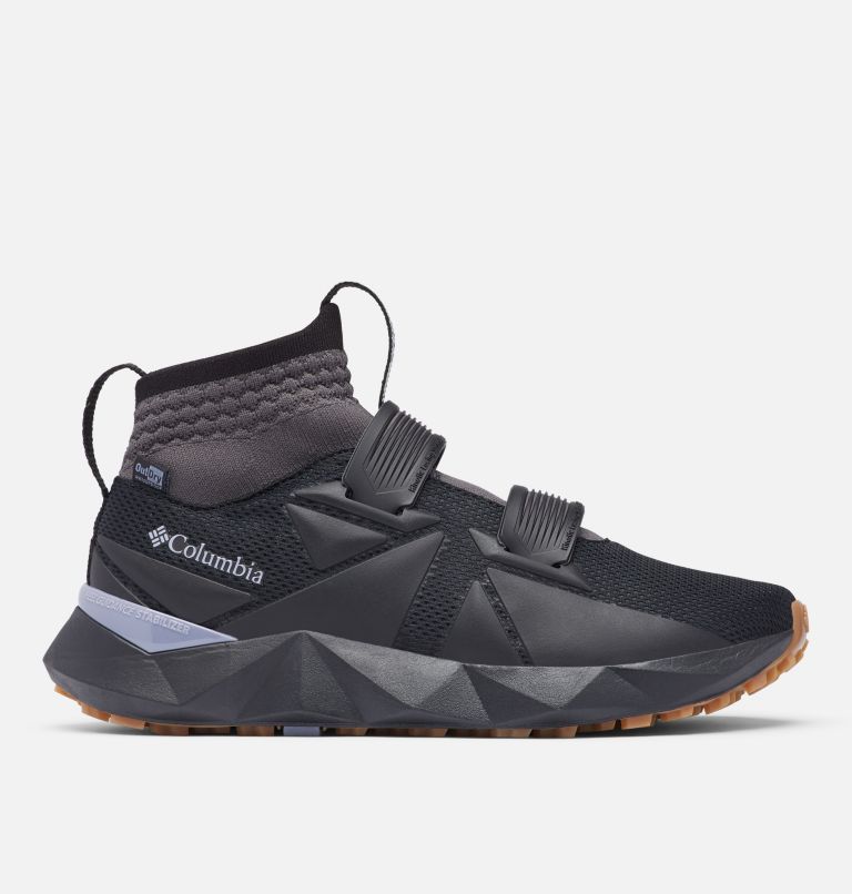 Black Grey Women's Columbia Facet 45 OutDry Hiking Shoes | IYVSBK-317 - Columbia Outlet Online