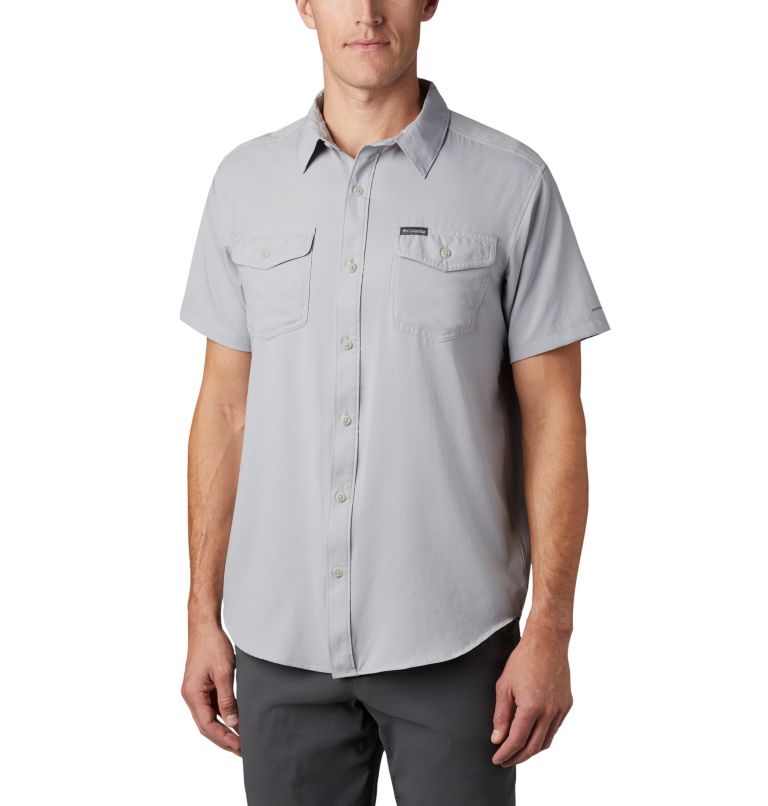 White Men's Columbia Utilizer II Shirts | NBAMKY-198 - Columbia Outlet Online