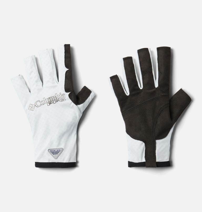 White Men's Columbia Terminal Deflector Zero Gloves | ZPBGXM-680 - Columbia Outlet Online