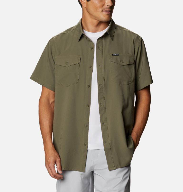 White Men's Columbia Utilizer II Shirts | NBAMKY-198 - Columbia Outlet Online