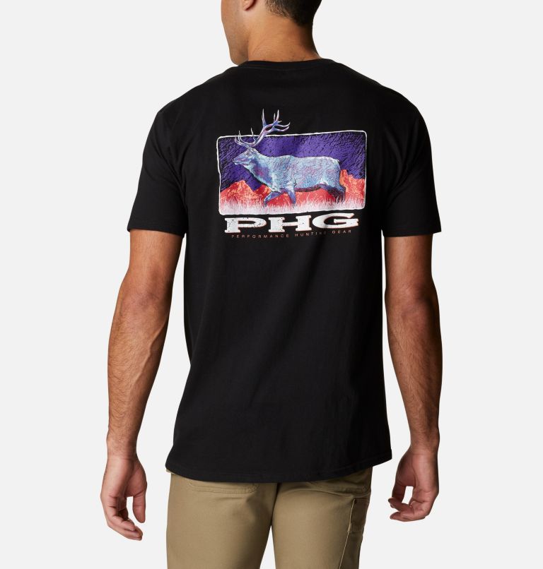 Blue Men's Columbia PHG T-Shirt | XFHDRT-875 - Columbia Outlet Online