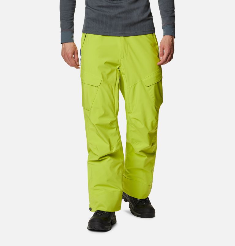 Khaki Men's Columbia Powder Stash Ski Pants | RWKHFE-892 - Columbia Outlet Online