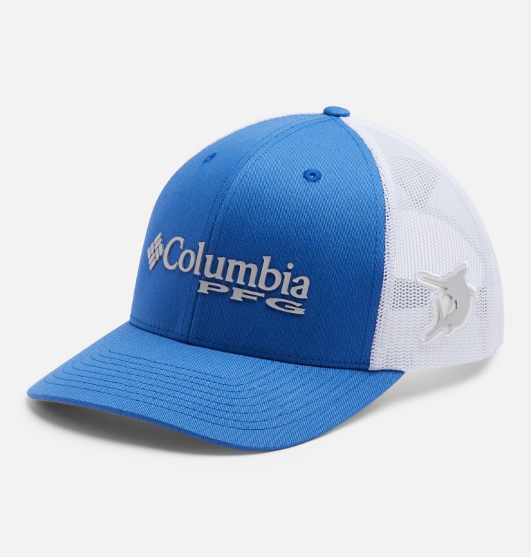 Brown Khaki Men's Columbia PFG Mesh Snap Back Baseball Cap Hats | NSEKGW-069 - Columbia Outlet Online
