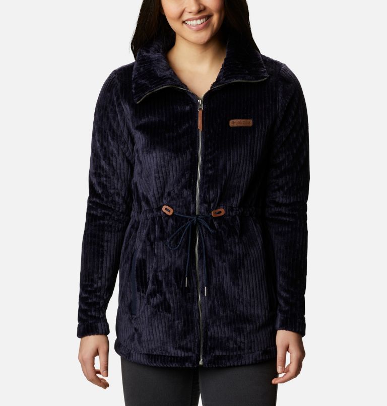 Black Women's Columbia Fireside Sherpa Fleece Jacket | XGFMHL-608 - Columbia Outlet Online