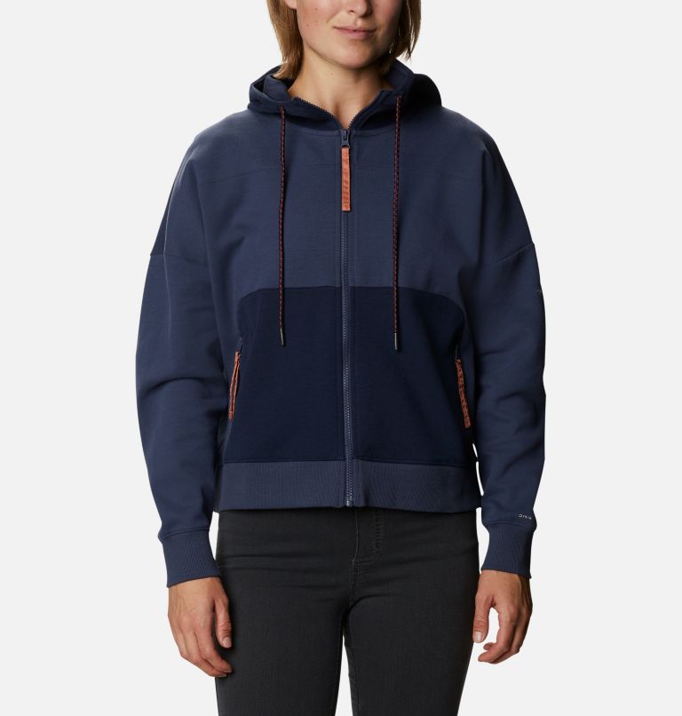 Blue Women's Columbia Totagatic Range Hoodies | ABYLUJ-635 - Columbia Outlet Online