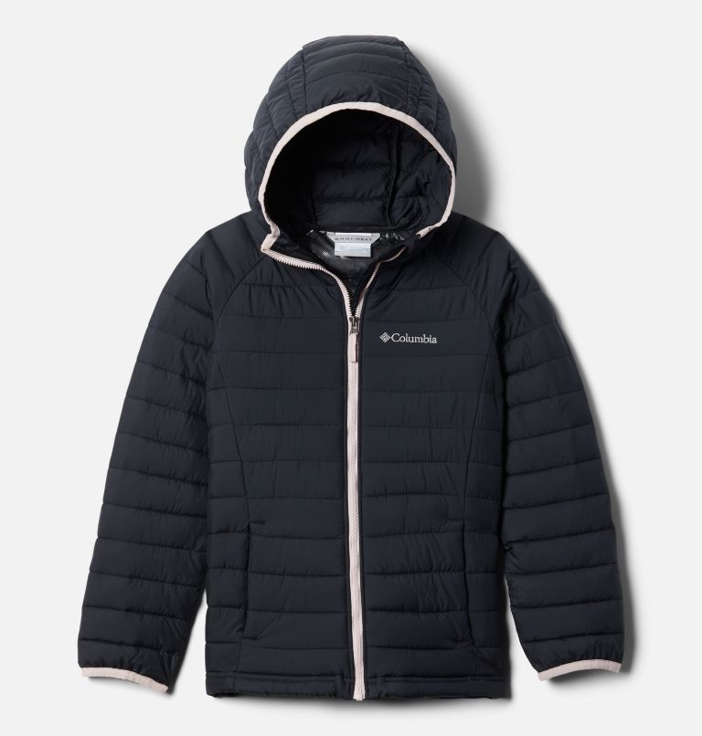 Blue Kids' Columbia Powder Lite Hooded Jacket | BPIEHC-023 - Columbia Outlet Online