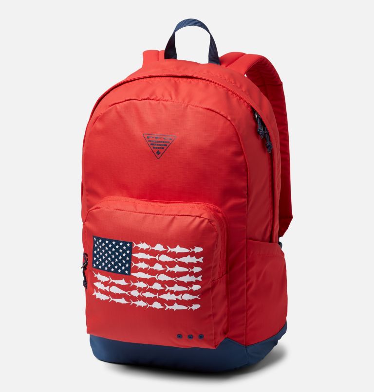 Black Green Kids' Columbia PFG Zigzag 22L Backpacks | JNXIPS-248 - Columbia Outlet Online