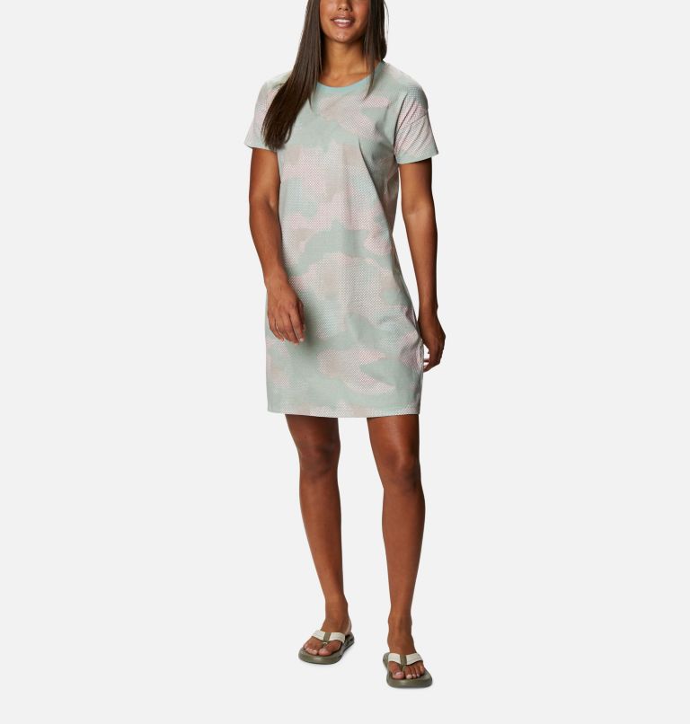 Green Women's Columbia Park Dresses | KAYLBZ-431 - Columbia Outlet Online