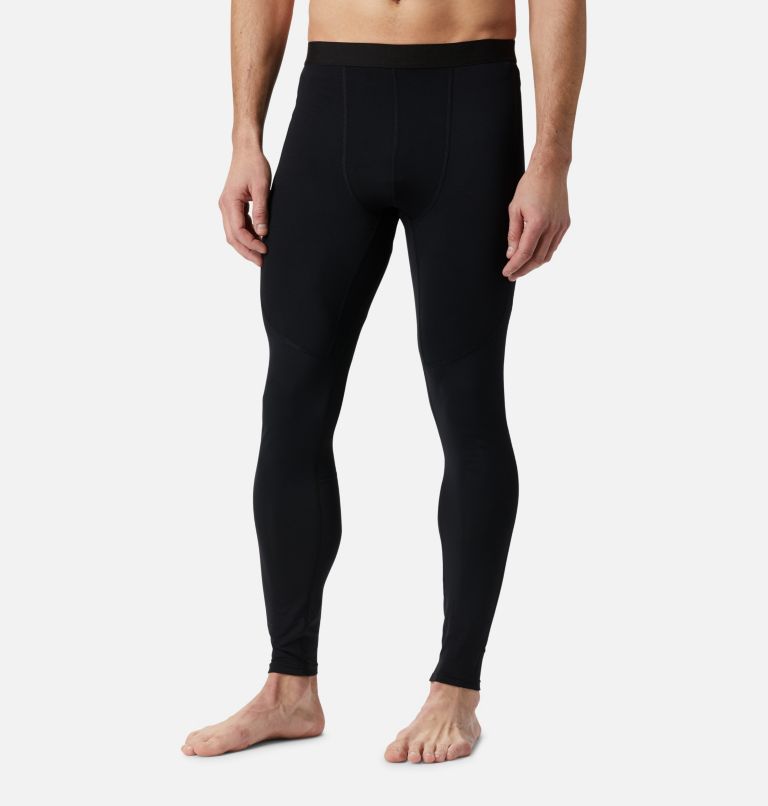 Black Men's Columbia Omni-Heat Tights | KMNOYS-520 - Columbia Outlet Online