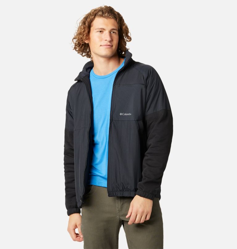Green Black Men's Columbia Minam River Windbreaker | QIBPXS-865 - Columbia Outlet Online