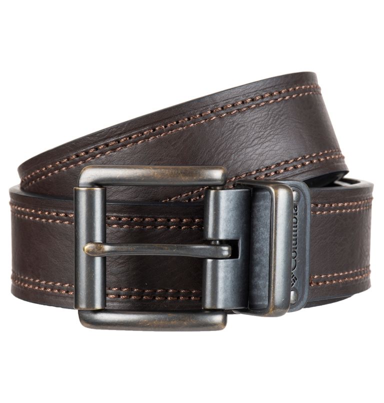 Brown/Black Men's Columbia Poulsbo Belts | HZJRDX-129 - Columbia Outlet Online