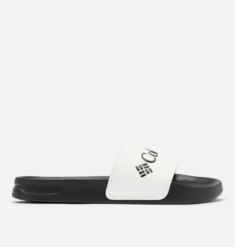 Black White Men's Columbia Hood River Sandals | ORIWSE-894 - Columbia Outlet Online