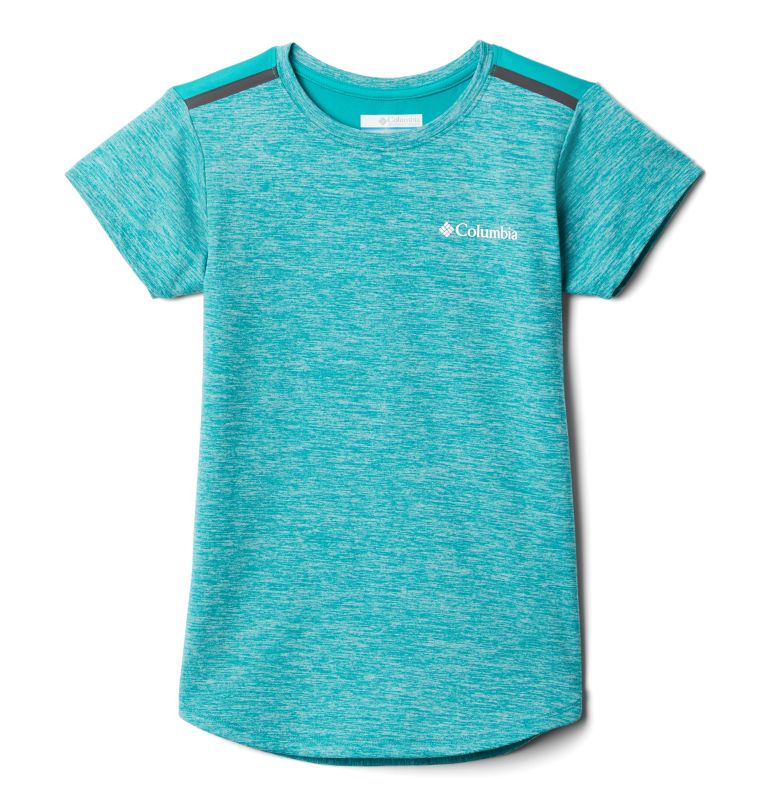 Green Kids' Columbia Tech Trek Shirts | QJOUBV-148 - Columbia Outlet Online