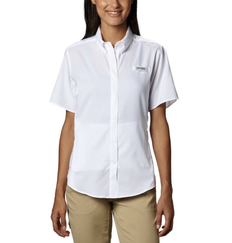Blue Women's Columbia PFG Tamiami II Shirts | GJKHTV-843 - Columbia Outlet Online