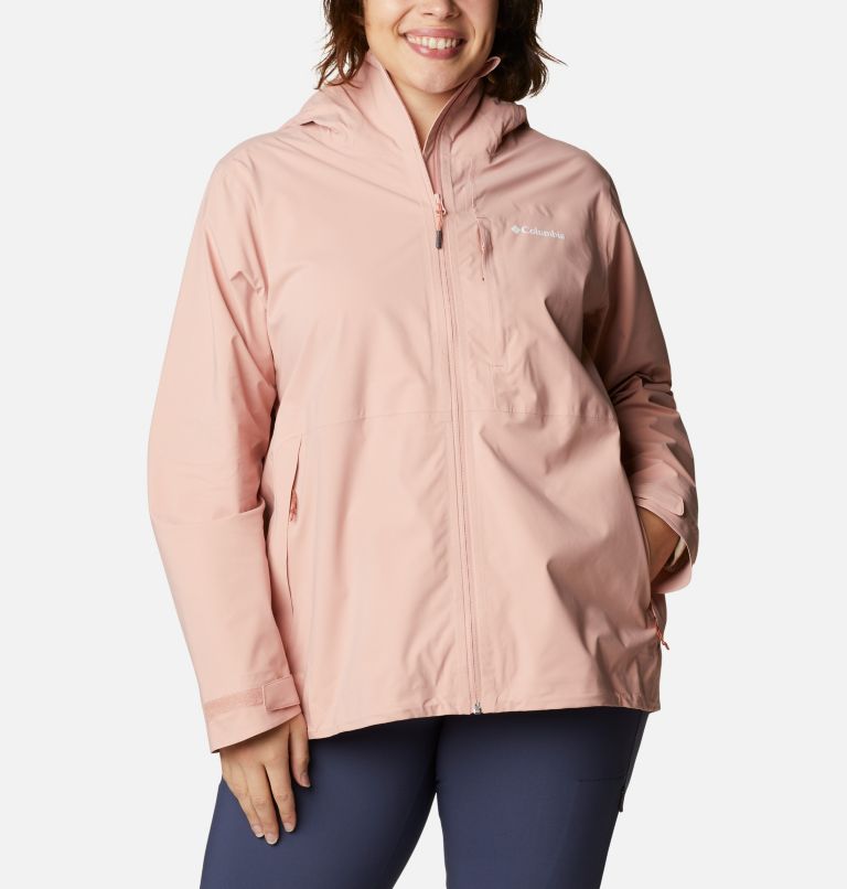 Black Women's Columbia Omni-Tech Rain Jacket | OBULIV-768 - Columbia Outlet Online