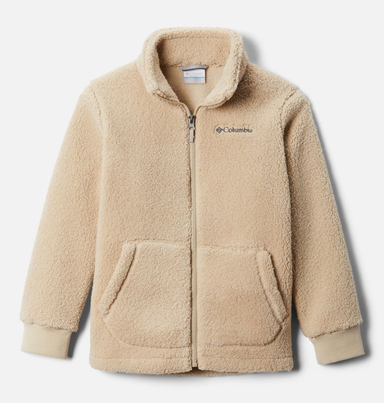 Khaki Kids' Columbia Rugged Ridge Sherpa Fleece Jacket | RZGOVB-659 - Columbia Outlet Online