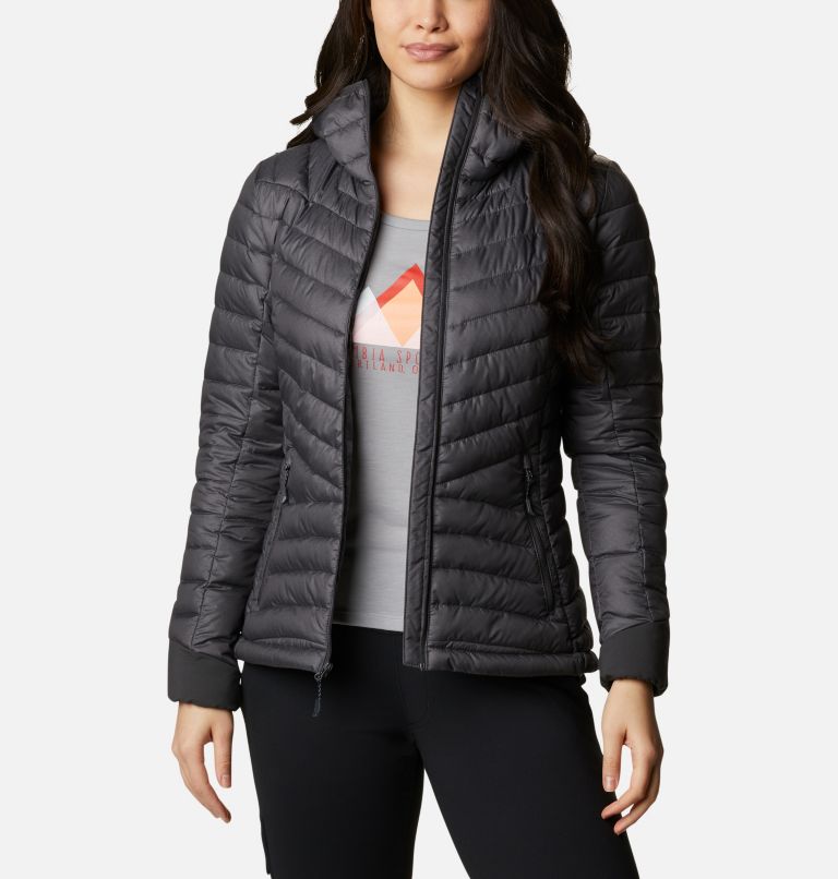 Black Women's Columbia Windgates Hooded Jacket | AUPNFD-302 - Columbia Outlet Online