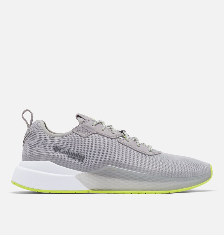 Black White Men's Columbia PFG Low Drag Sneakers | QMPJFK-416 - Columbia Outlet Online