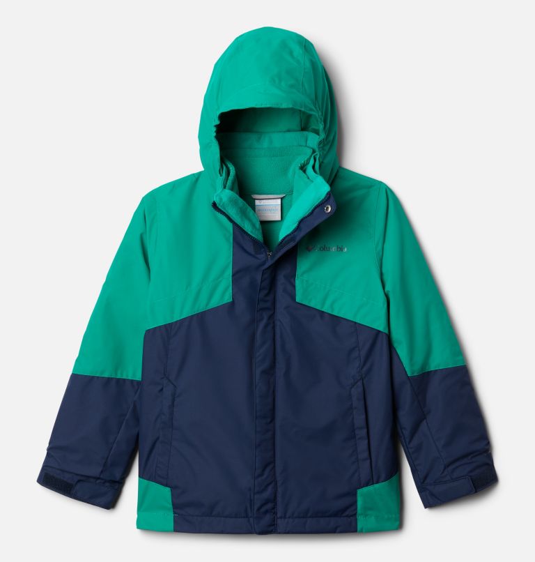 Navy Green Kids' Columbia Coats Interchange 3 In 1 Jacket | JUOYXS-729 - Columbia Outlet Online