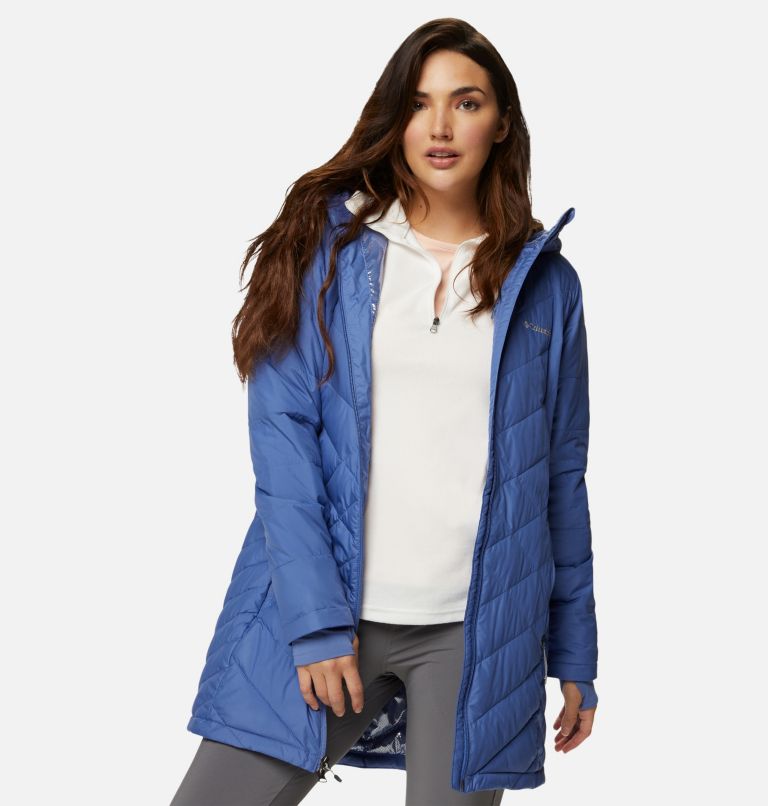 Black Women's Columbia Heavenly Hooded Jacket | RAIUWH-341 - Columbia Outlet Online