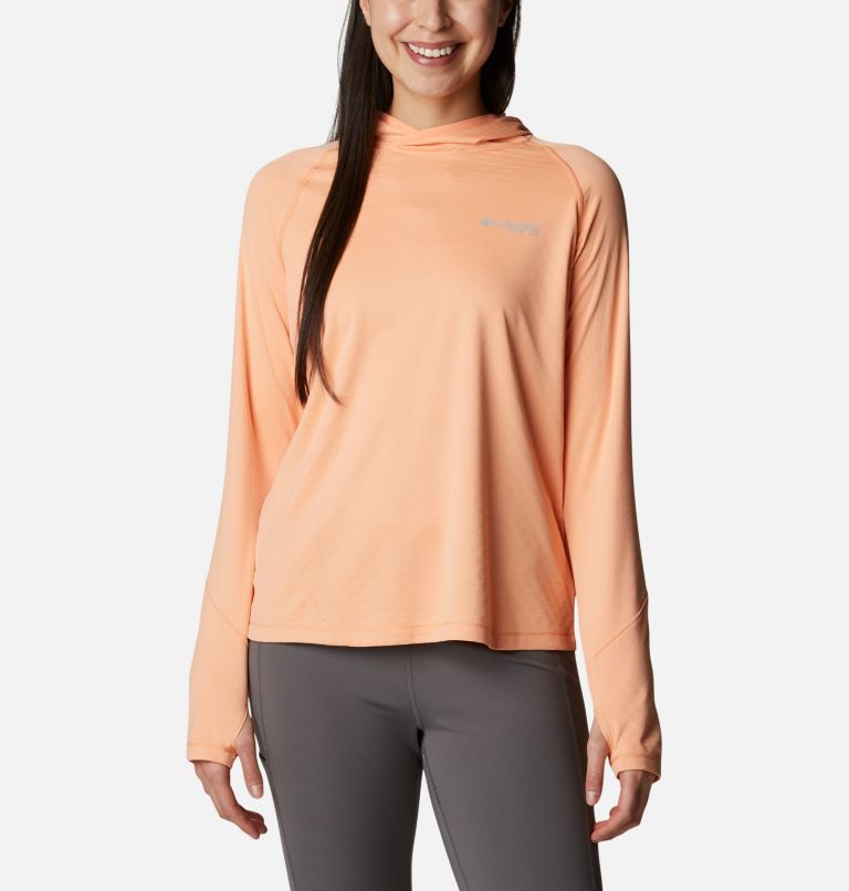 Blue Women's Columbia PFG Zero Rules Hoodies | ZOWBYS-460 - Columbia Outlet Online