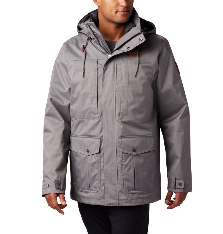 Grey Men's Columbia Horizons Pine Interchange 3 In 1 Jacket | WUMSGH-420 - Columbia Outlet Online