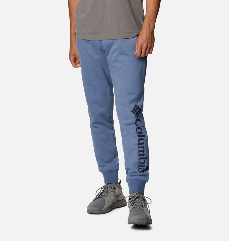 Black Grey Men's Columbia CSC Logo Trail Pants | NWFMDG-650 - Columbia Outlet Online