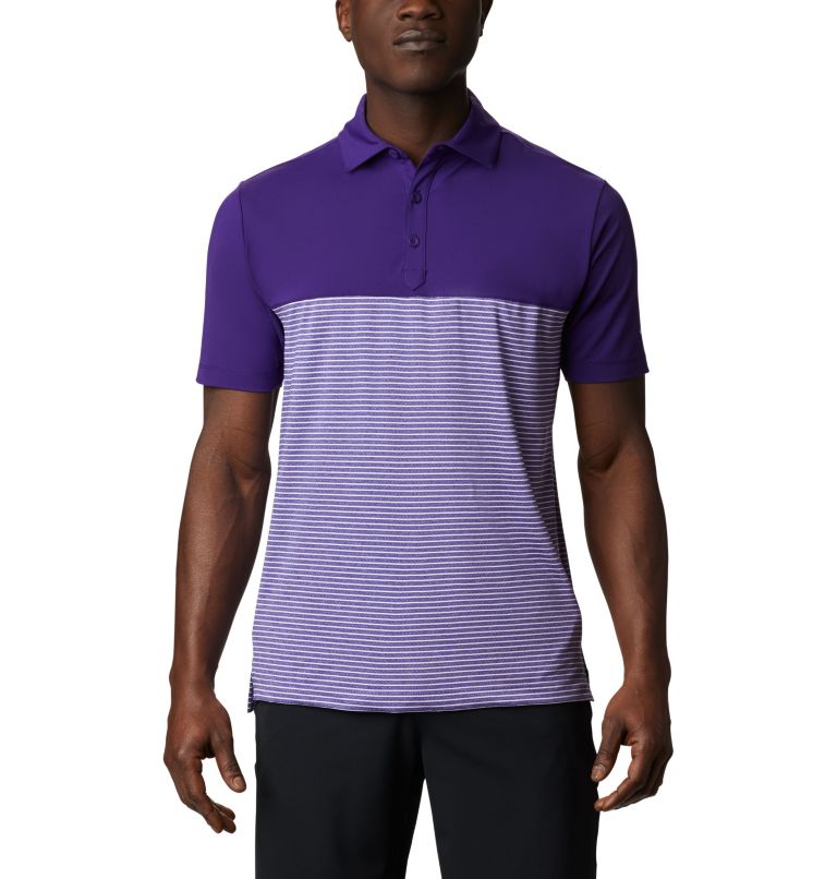Azul Men's Columbia Omni-Wick Polo | UYHJCX-280 - Columbia Outlet Online