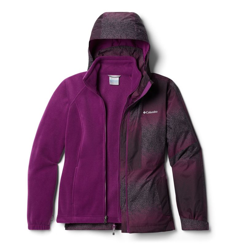 Navy Red Women's Columbia Ruby River Interchange 3 In 1 Jacket | FGNHTS-714 - Columbia Outlet Online