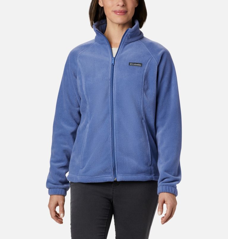 Navy Women's Columbia Benton Springs Fleece Jacket | HOAIVX-419 - Columbia Outlet Online