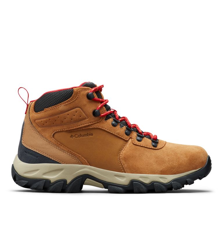 Black Men's Columbia Newton Ridge Plus II Waterproof Boots | GNDTJA-845 - Columbia Outlet Online