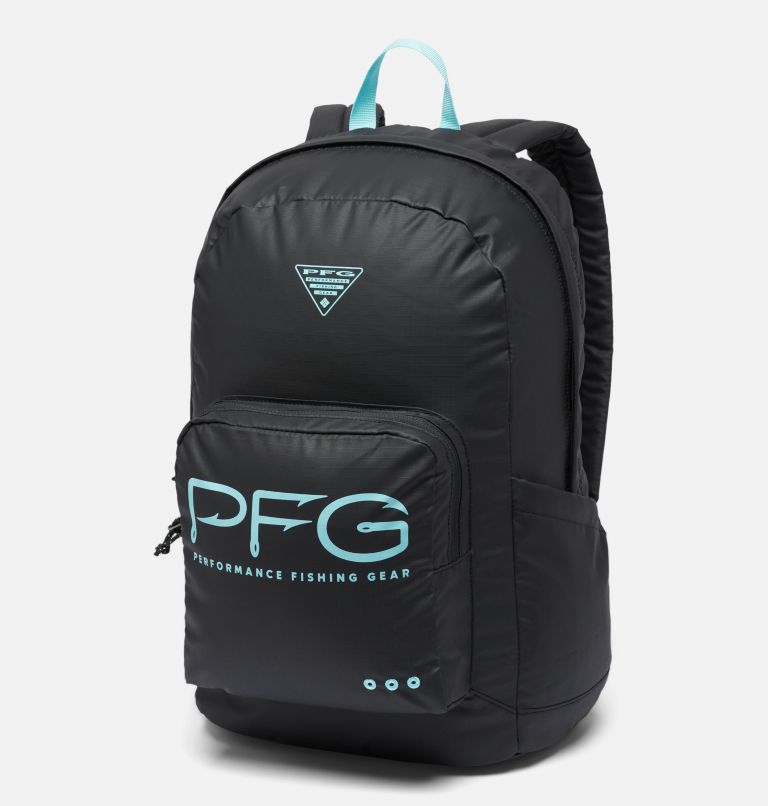 Black Green Kids' Columbia PFG Zigzag 22L Backpacks | JNXIPS-248 - Columbia Outlet Online