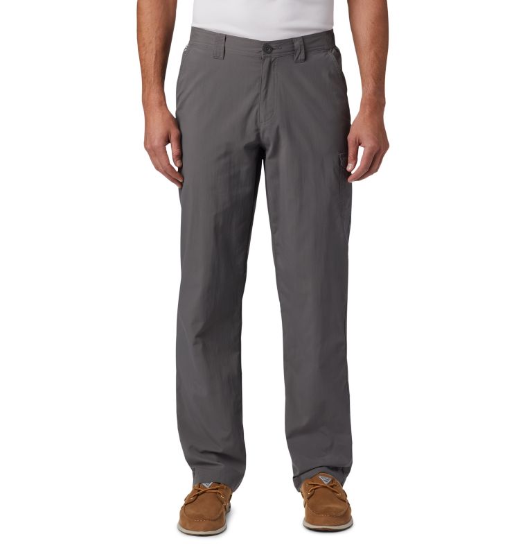 Grey Men's Columbia PFG Blood 'N Guts Hiking Pants | VEHMXB-957 - Columbia Outlet Online