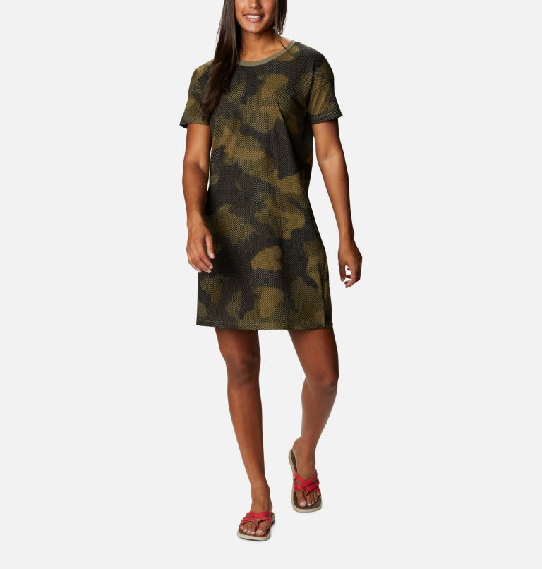 Green Women's Columbia Park Dresses | KAYLBZ-431 - Columbia Outlet Online