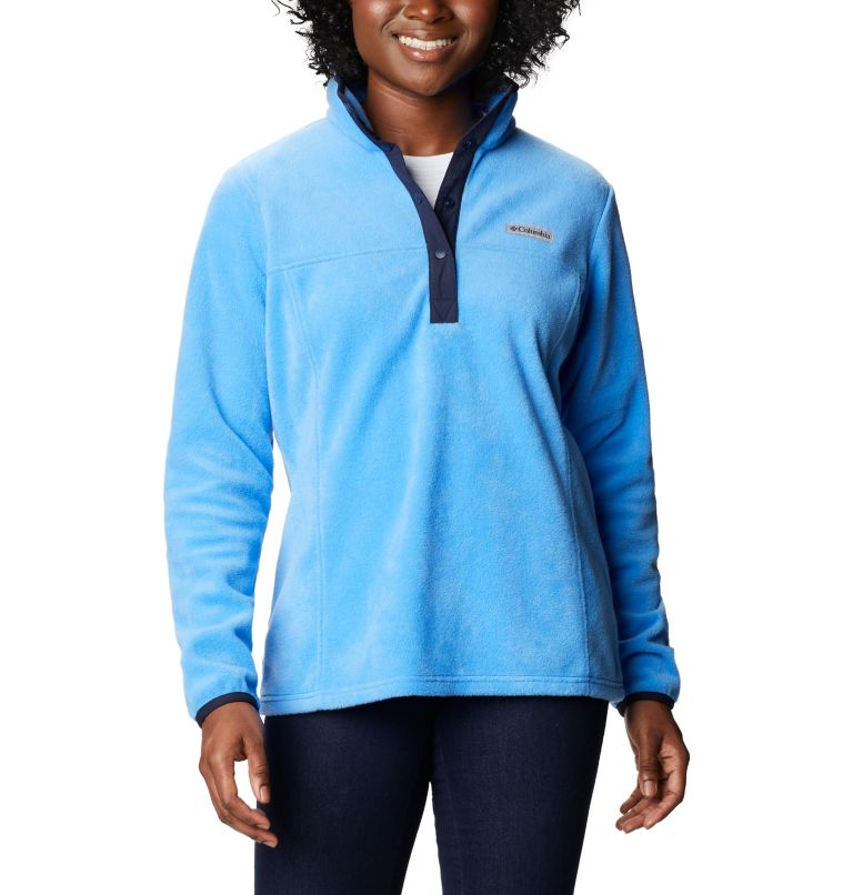 Pink White Women's Columbia Benton Springs Hoodies | BICTEY-046 - Columbia Outlet Online
