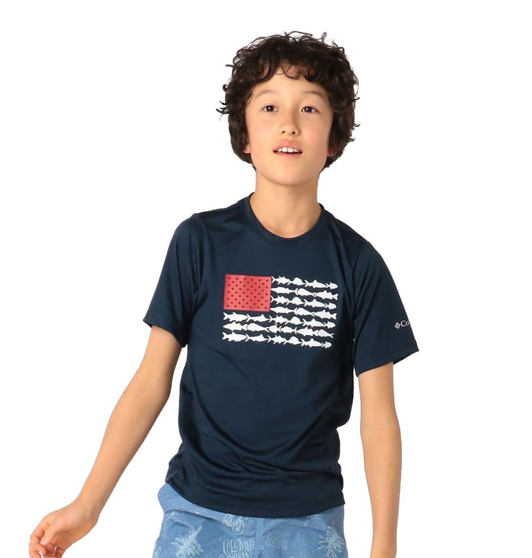 Black Kids' Columbia PFG Shirts | TQYVXJ-087 - Columbia Outlet Online